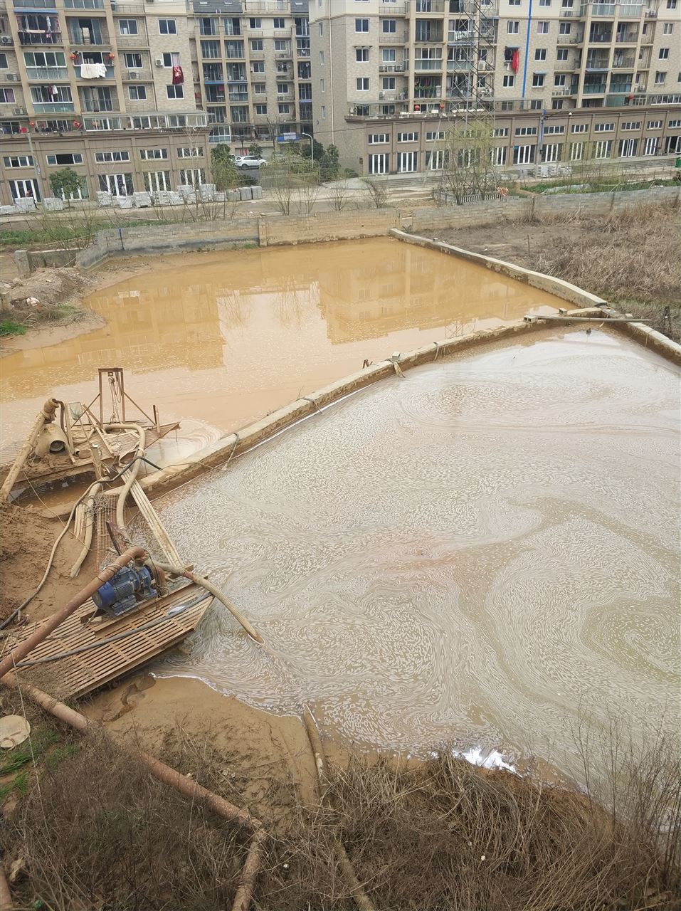 金溪沉淀池淤泥清理-厂区废水池淤泥清淤